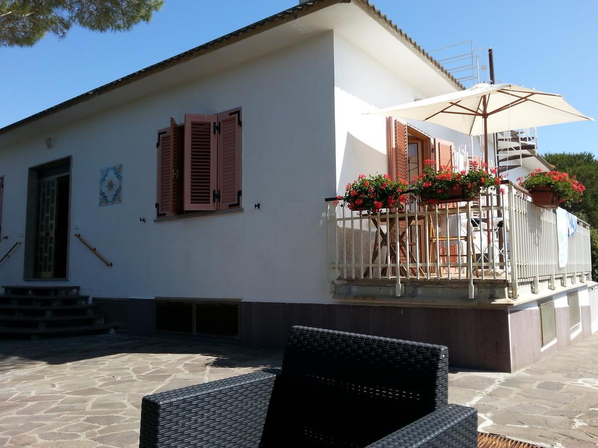 Appartamento In Villa Valentini, Fronte Mare, Giardino E Parcheggio Privato, Wifi, Dotato Di Tutti I Confort, Nel Golfo Di Gaeta มินตูร์โน ภายนอก รูปภาพ